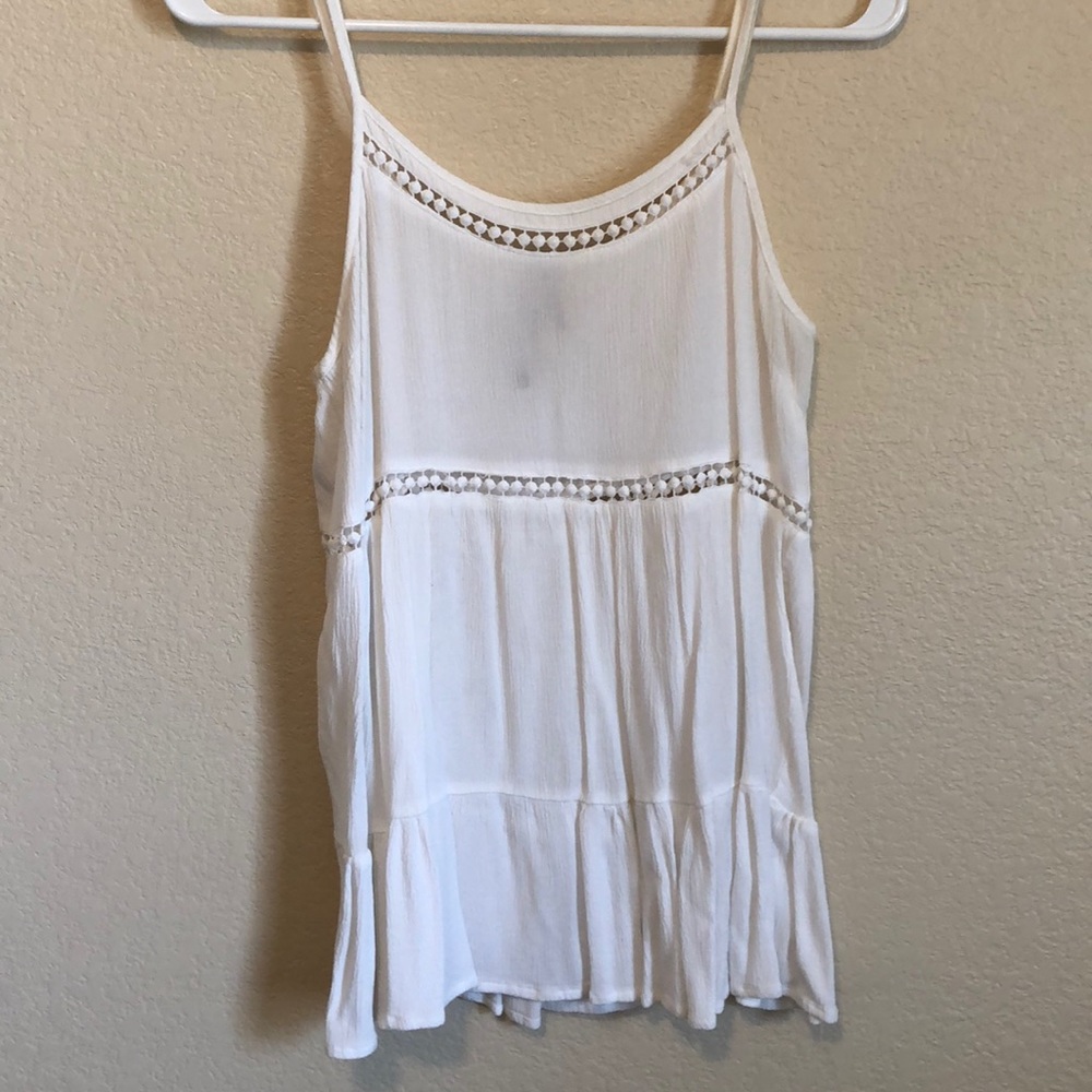 White Tank Blouse